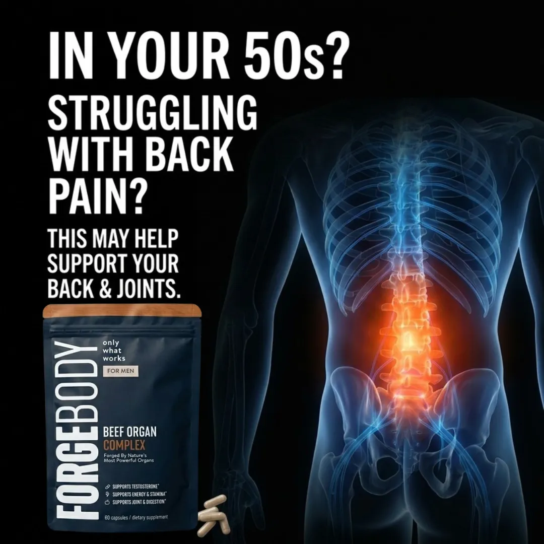 Back Pain 50s Supplement Ad