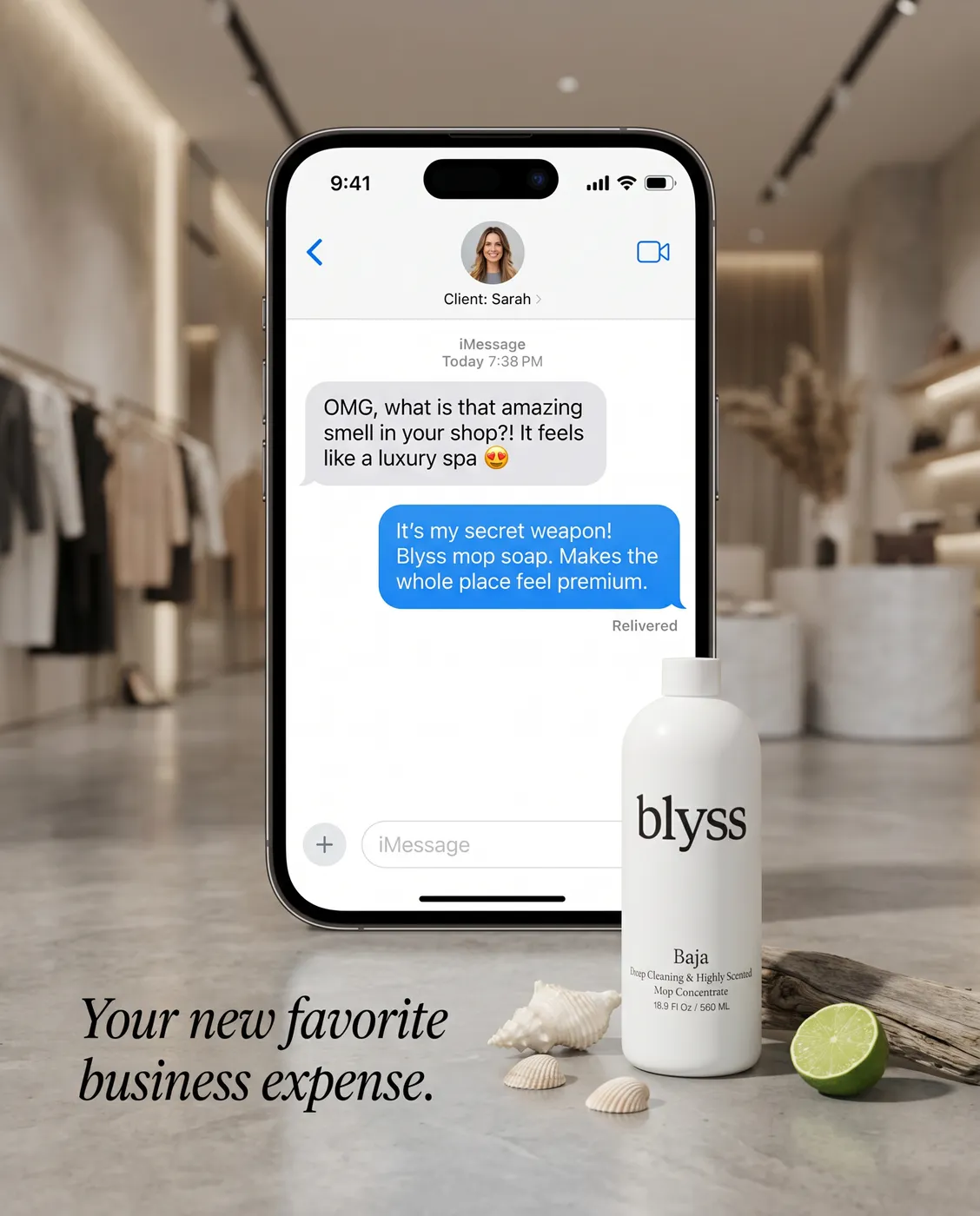 iMessage Testimonial UGC Product Ad