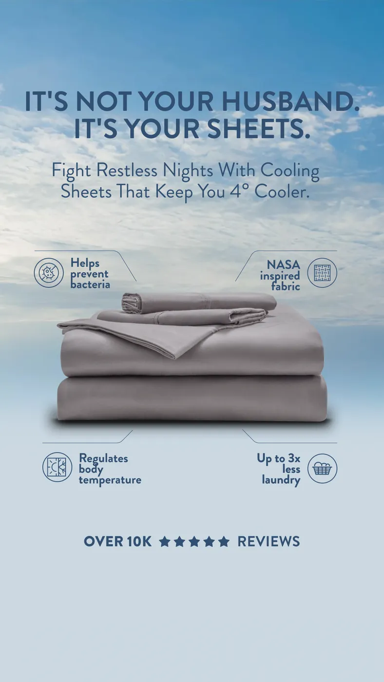 Cooling Sheets Feature Showcase