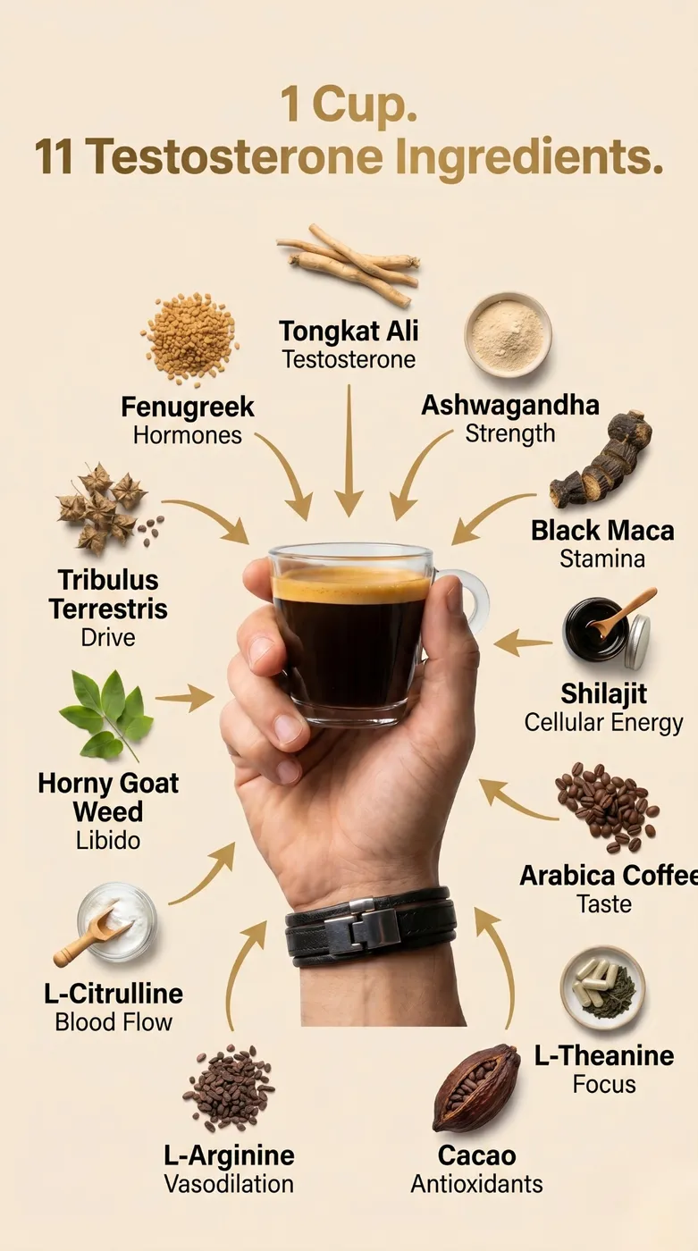 Ingredient Breakdown Coffee Ad
