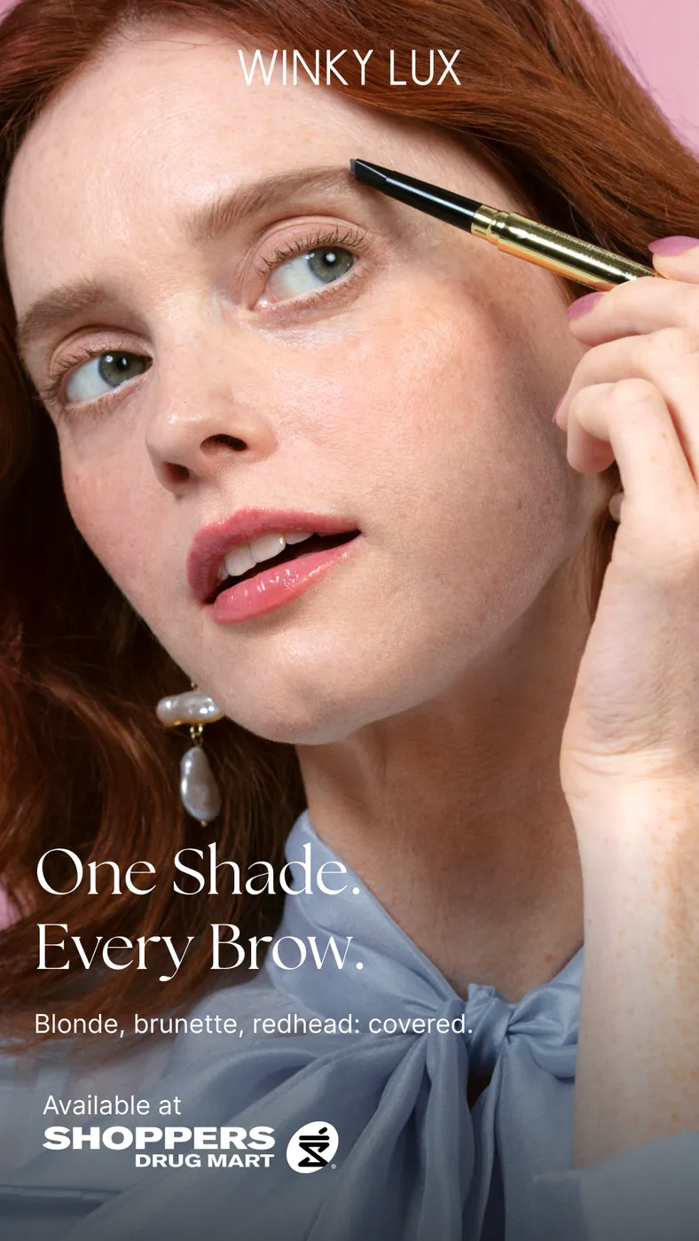Winky Lux Eyebrow Product Ad