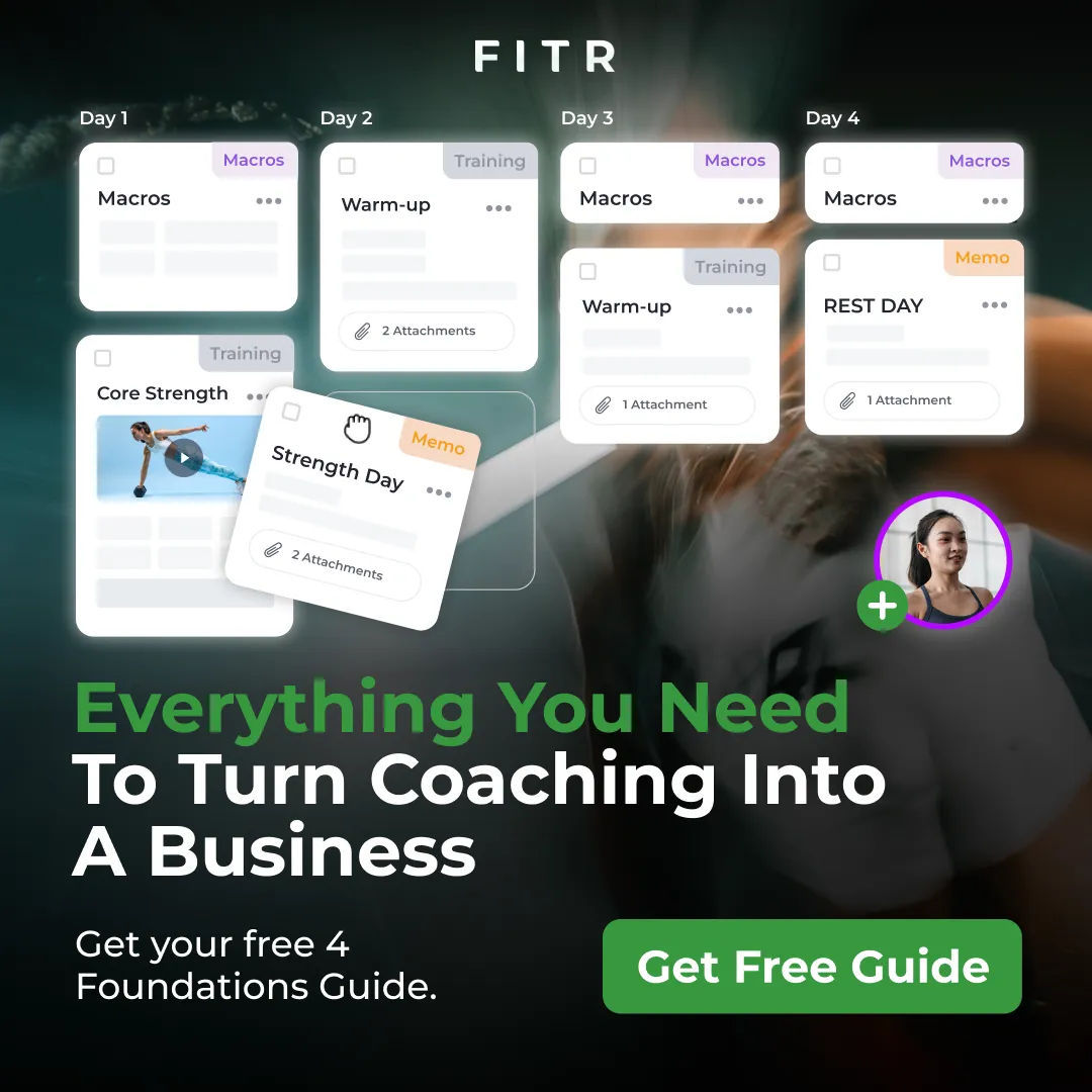 Fitness Coaching Business Ad