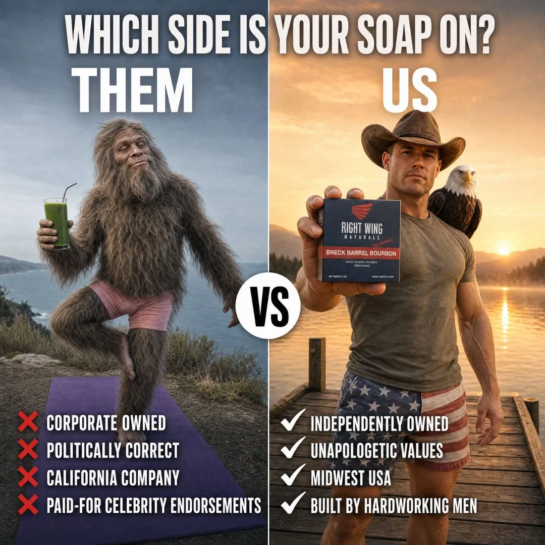 Which Side Is Your Soap On? Comparison Ad