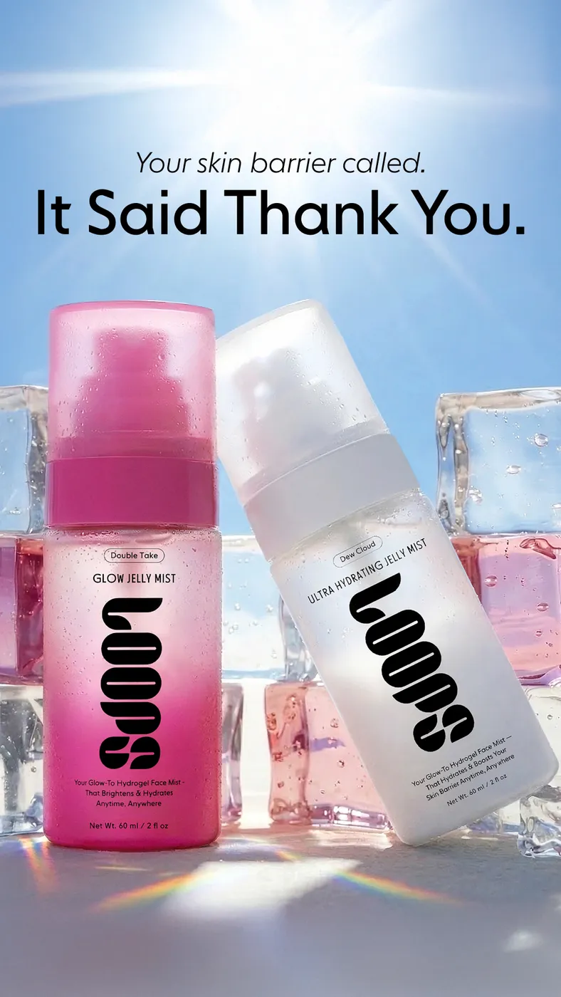 Hydrating Jelly Mist Product Ad