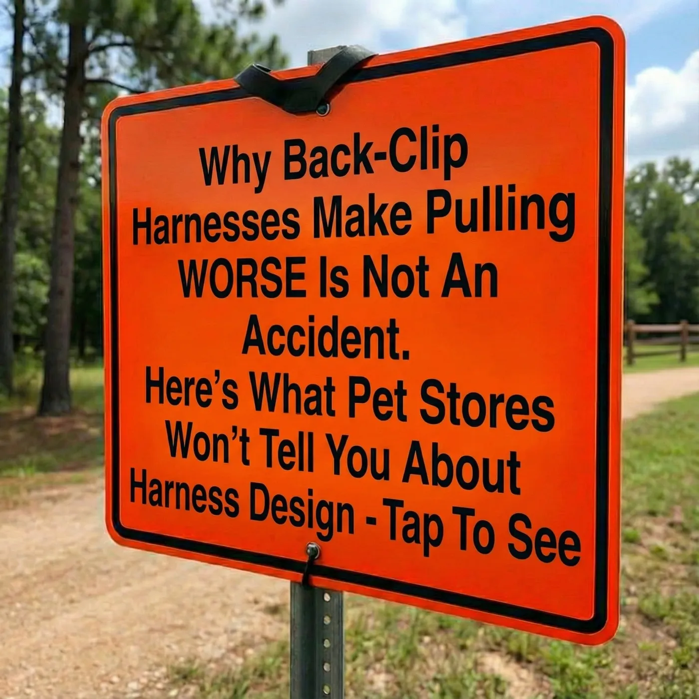 Outdoor Informational Sign Ad
